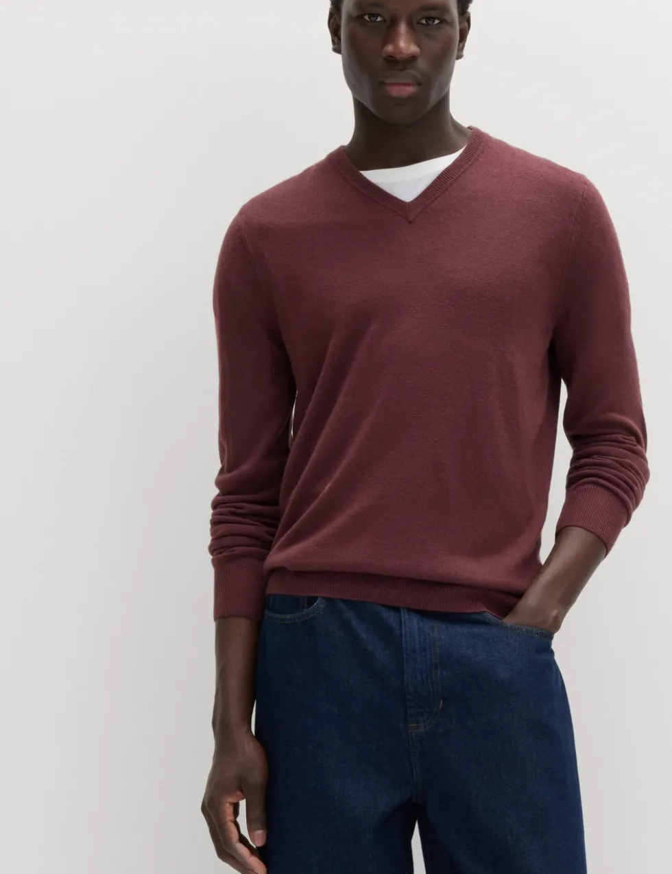 Cashmilon™ V-Neck Jumper