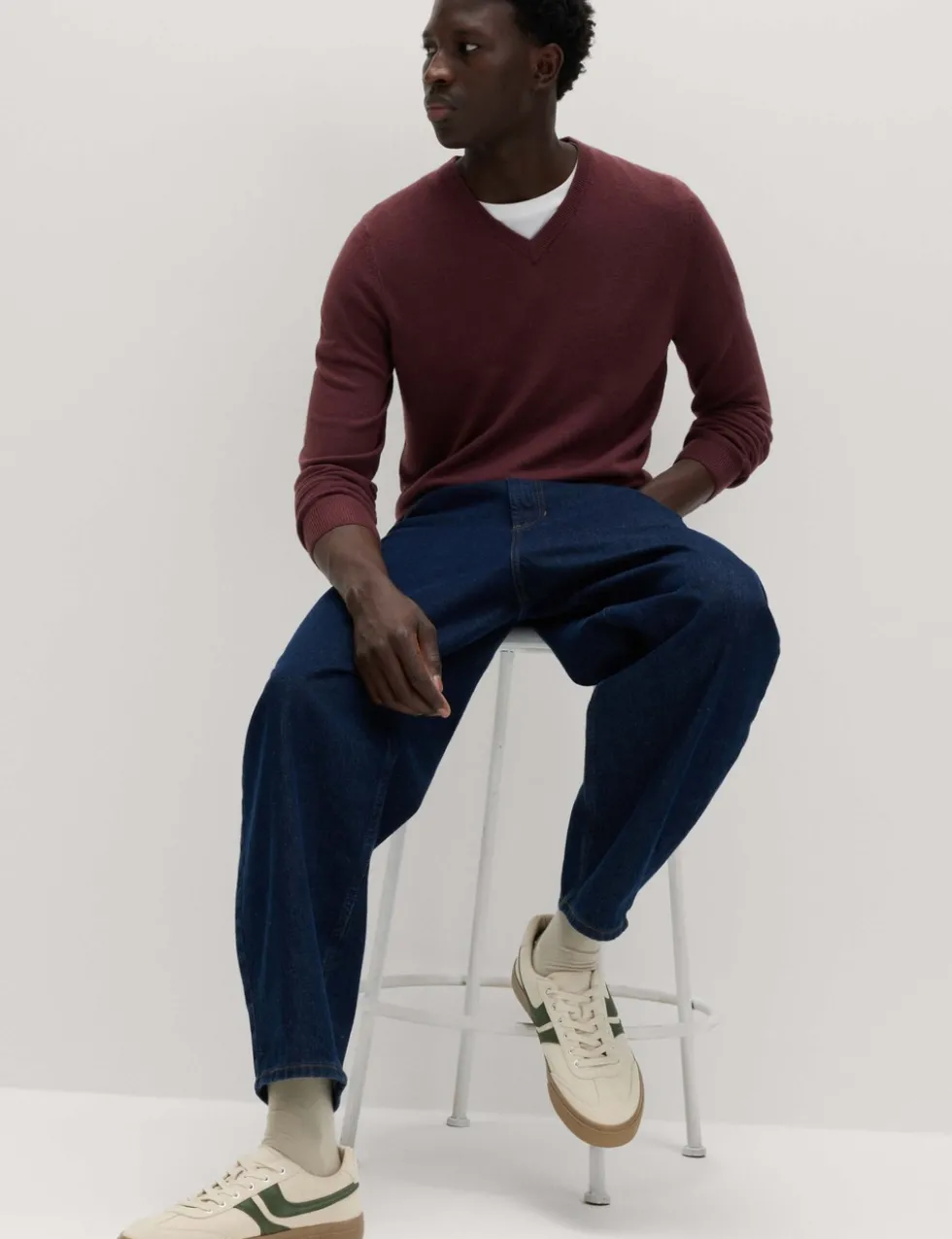 Cashmilon™ V-Neck Jumper