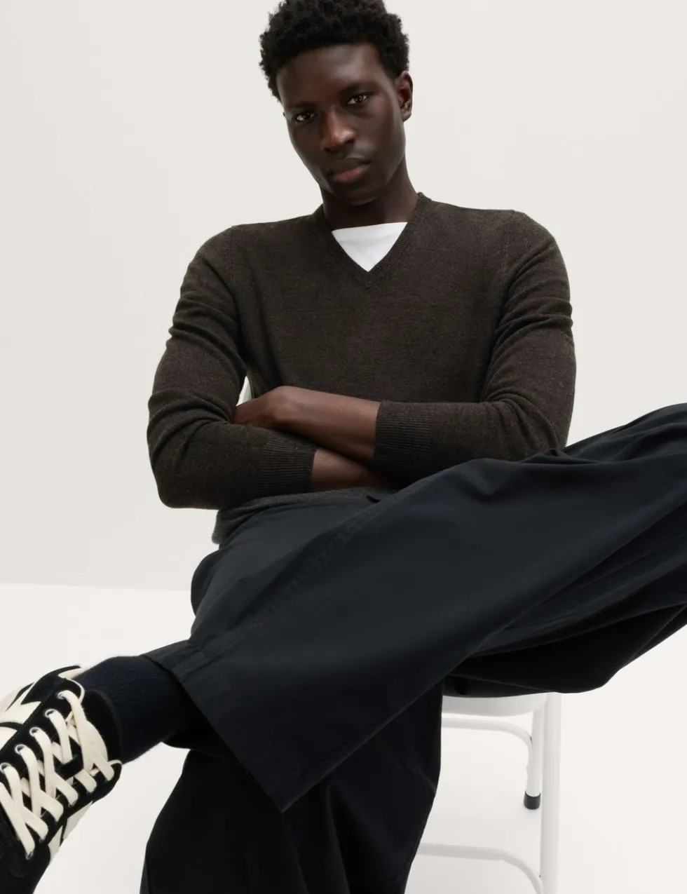 Cashmilon™ V-Neck Jumper