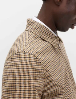 Checked Harrington Jacket