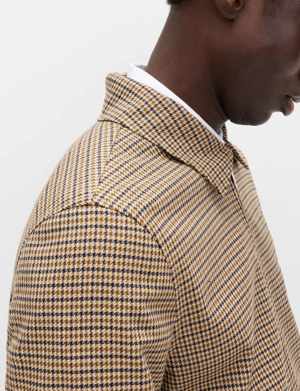 Checked Harrington Jacket