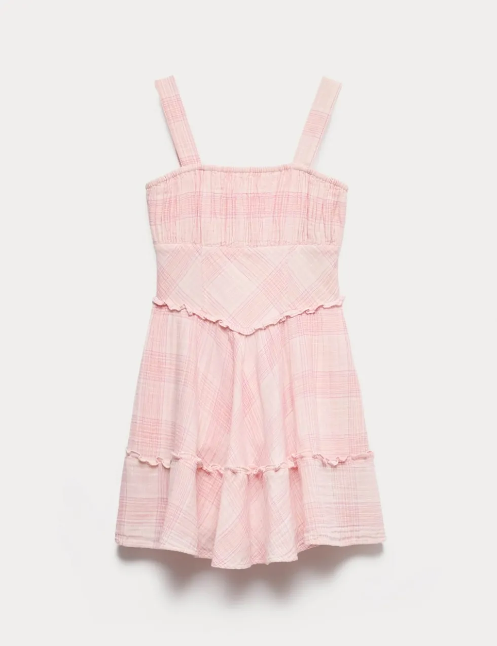 Checked Mini Dress (6-16 Yrs)