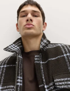 Checked Overshirt