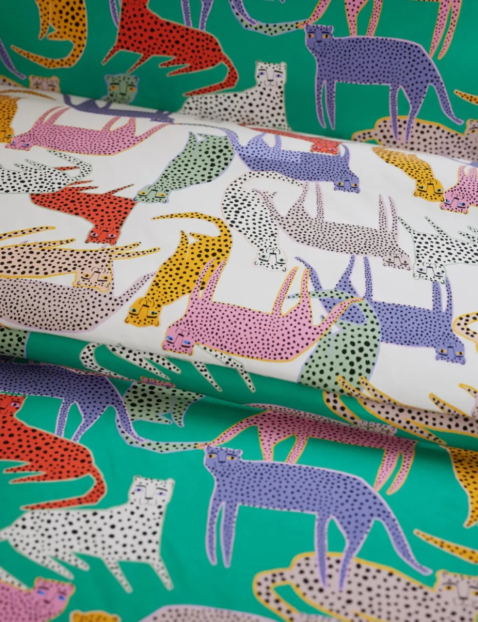Cheetah Lyocell Rich Bedding Set