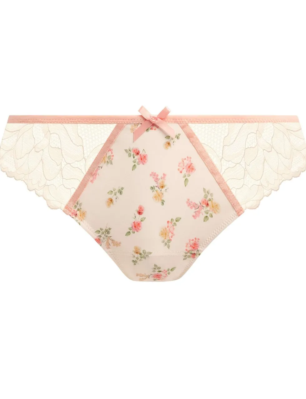 Cherish Me Floral Print & Lace Briefs