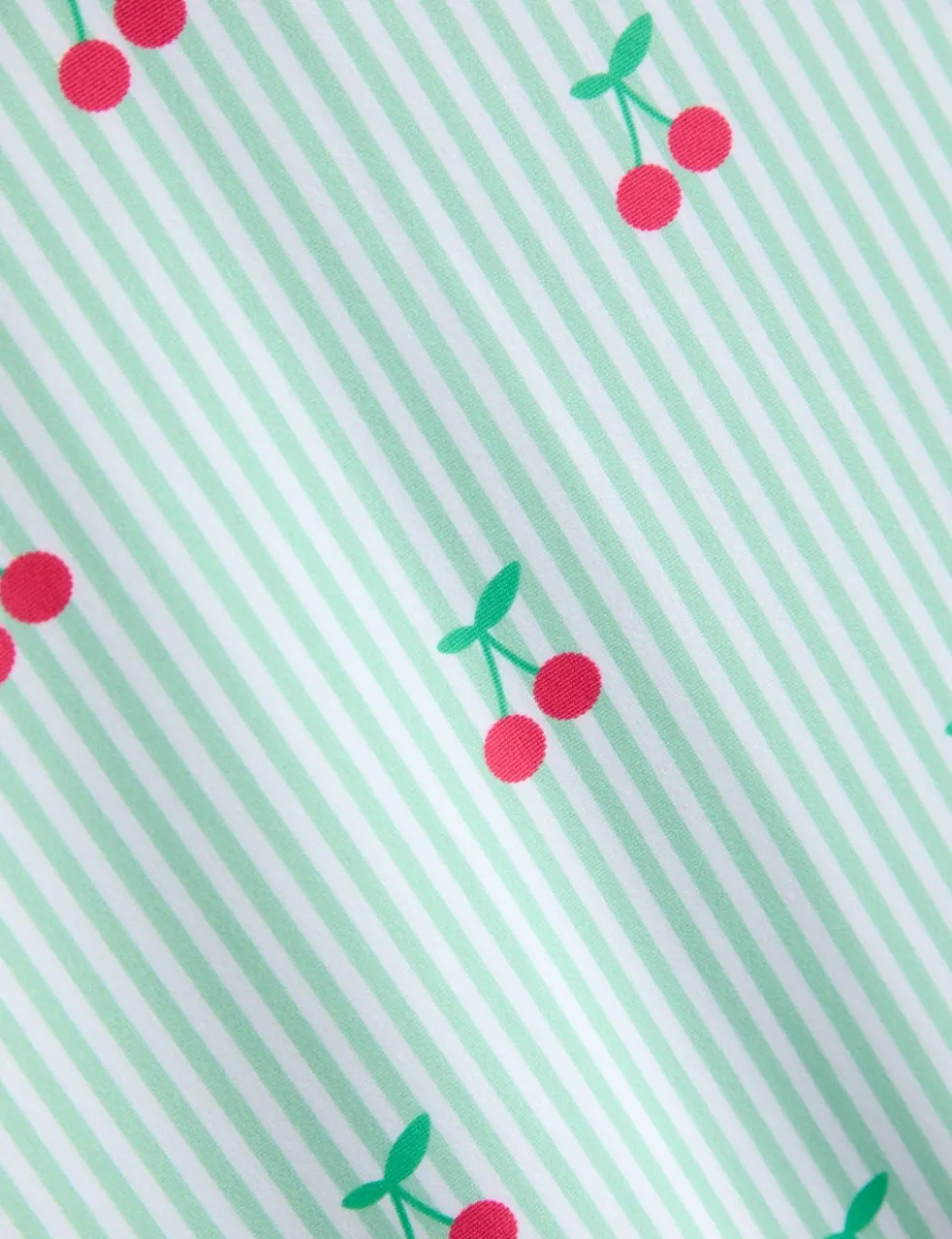 Cherry Stripe Frill All In One (0 Mths-5 Yrs)