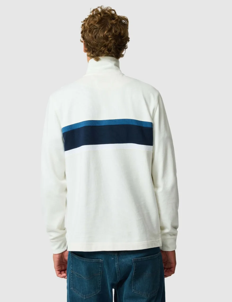 Chesterfield Pure Cotton Half Zip Sweatshirt