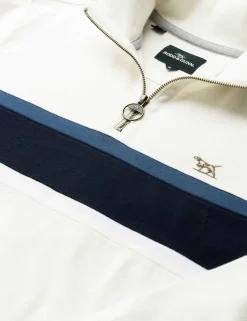 Chesterfield Pure Cotton Half Zip Sweatshirt