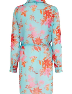 Chiffon Button Through Beach Shirt