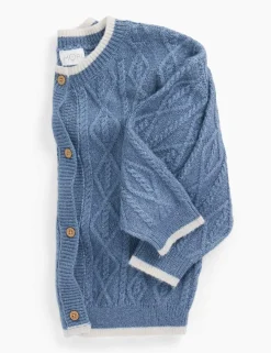 Chunky Knitted Cardigan (0-3 Yrs)