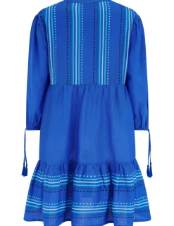 Claire Linen Blend Beach Kaftan Dress