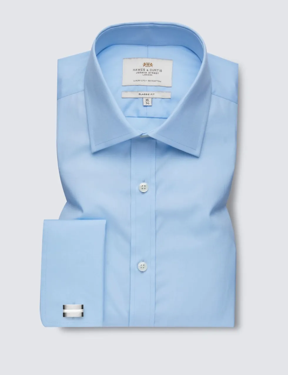 Classic Fit Easy Iron Pure Cotton Shirt