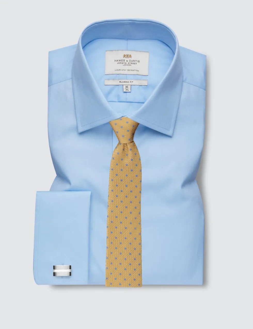 Classic Fit Easy Iron Pure Cotton Shirt