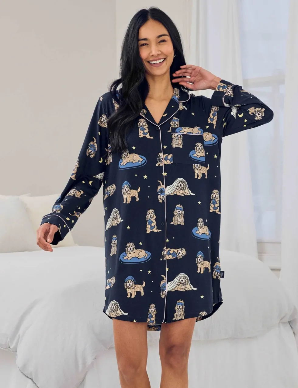 Cockapoo Snooze Print Nightshirt