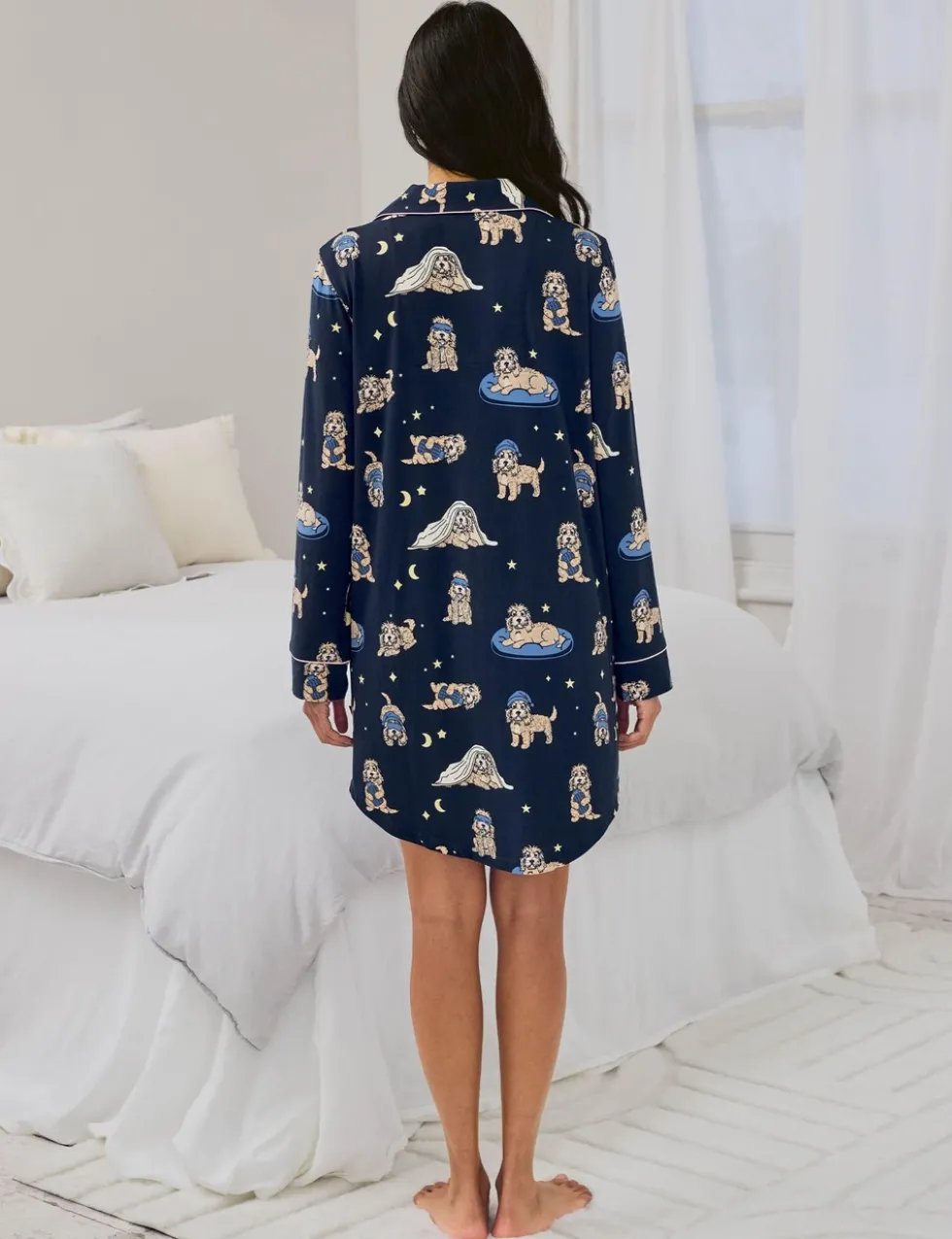 Cockapoo Snooze Print Nightshirt