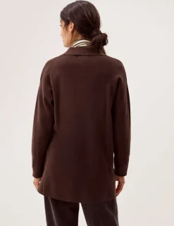 Collared Knitted Jacket
