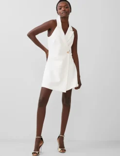 Collared Mini Tailored Dress