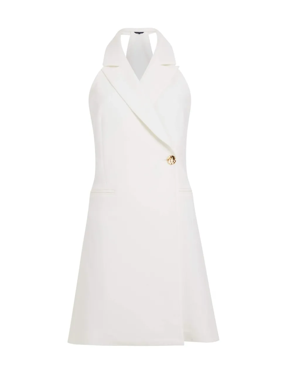 Collared Mini Tailored Dress
