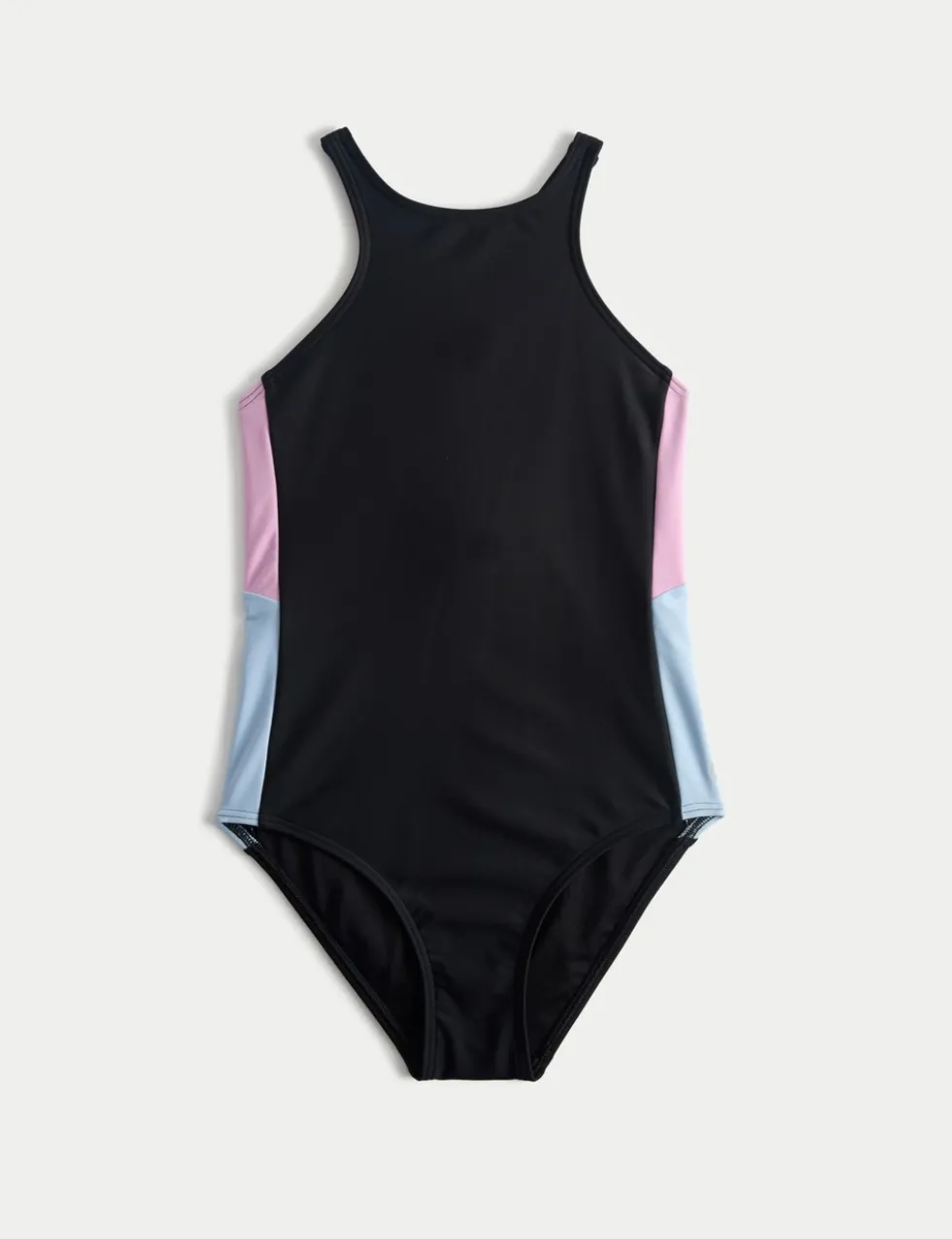 Colour Block Sports Swimsuit (6-16 Yrs)