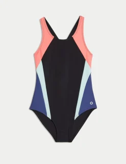 Colourblock Swimsuit (6-16 Yrs)