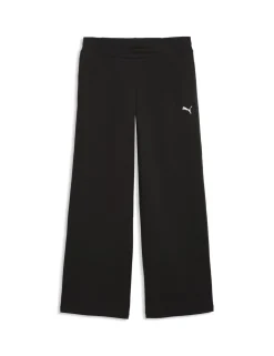 Comfort Cotton Blend Wide Leg Joggers