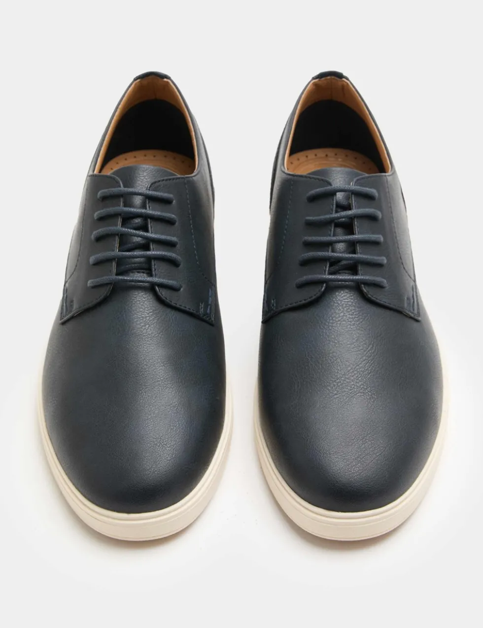 Contrast Sole Derby Shoes