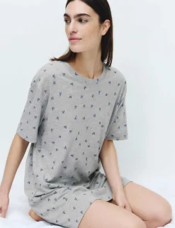 Cool Comfort™ Cotton Modal Printed Nightdress