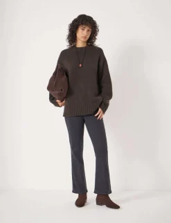 Cora Longline Chunky Cashmere Jumper