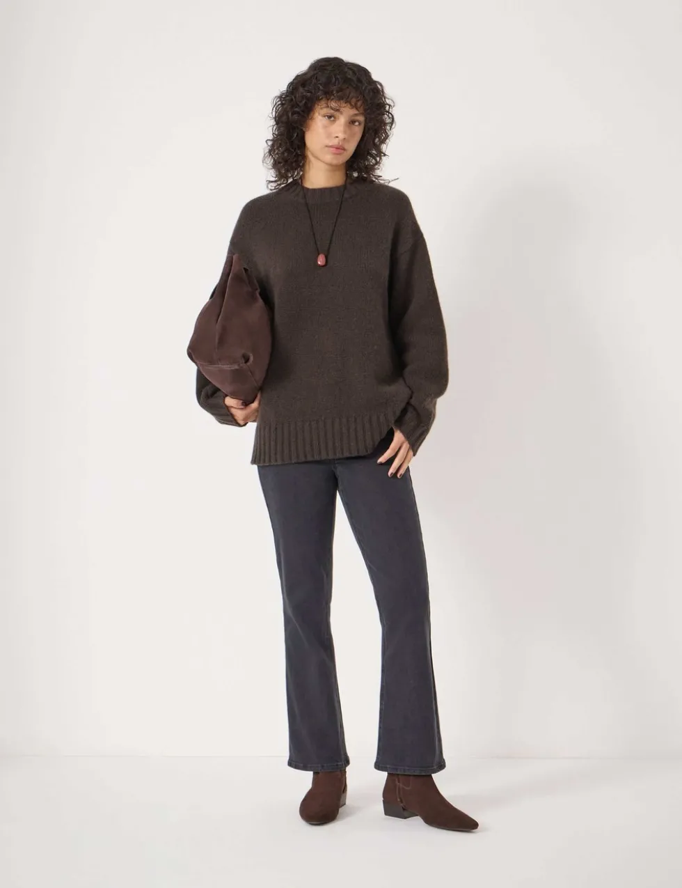 Cora Longline Chunky Cashmere Jumper