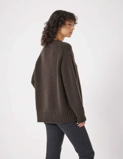 Cora Longline Chunky Cashmere Jumper