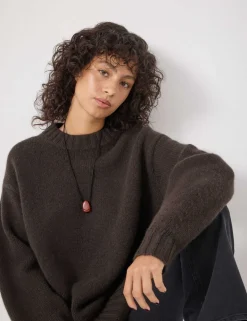 Cora Longline Chunky Cashmere Jumper