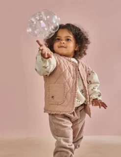 Cord Quilted Gilet (3 Mths-3 Yrs)