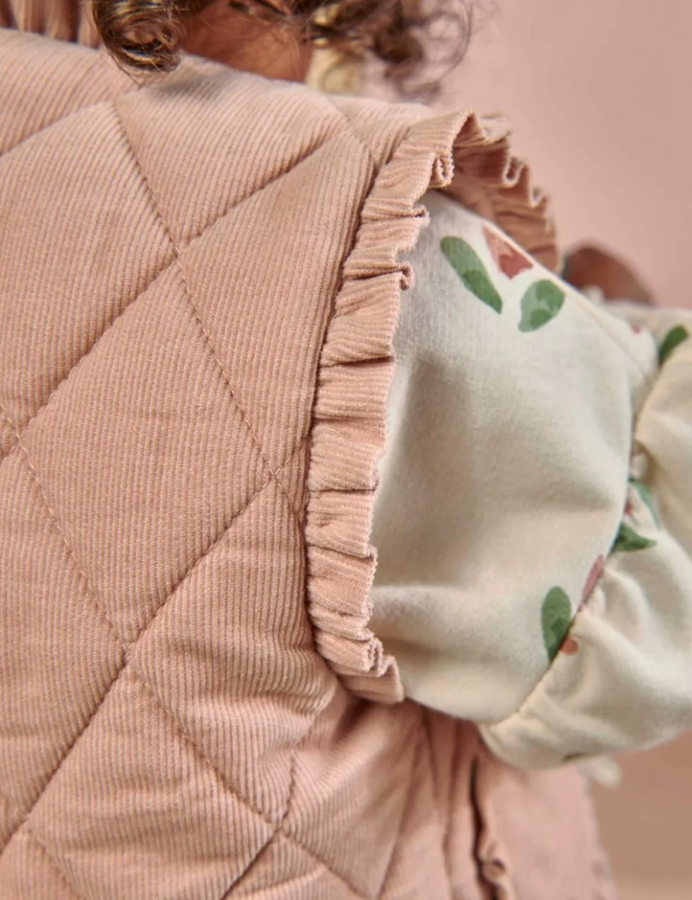 Cord Quilted Gilet (3 Mths-3 Yrs)