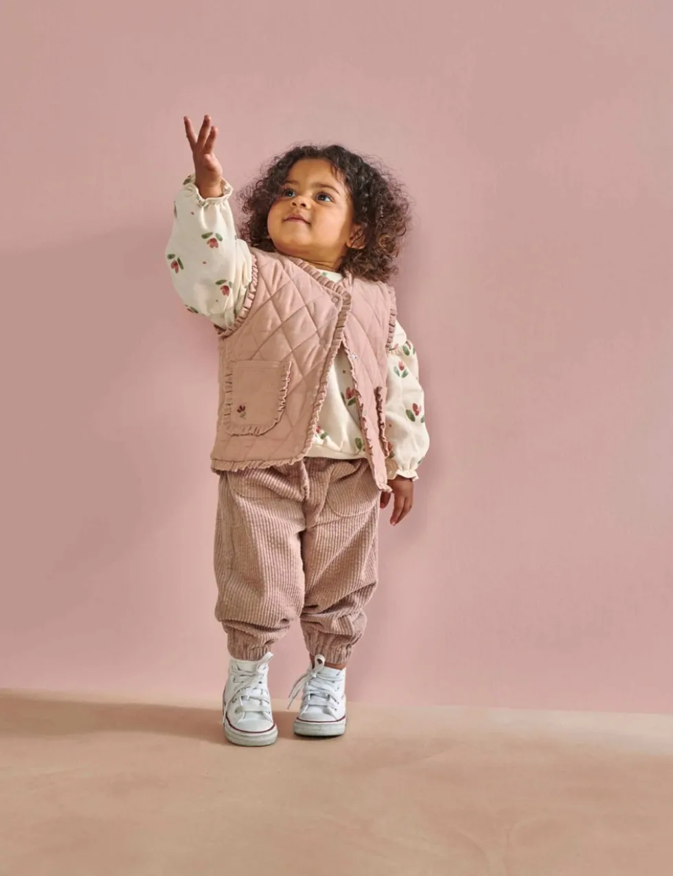 Cord Quilted Gilet (3 Mths-3 Yrs)