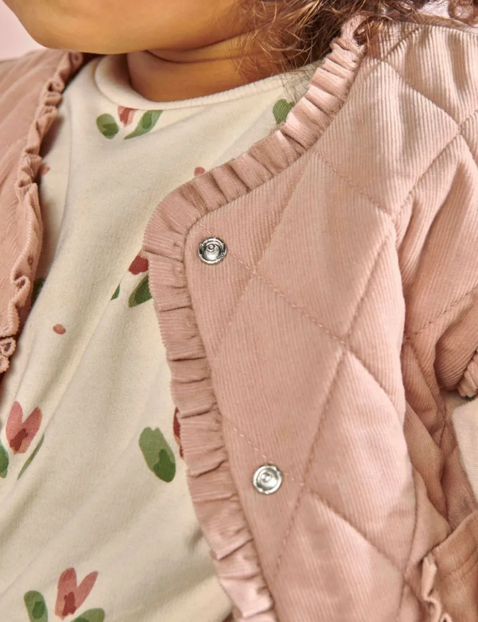 Cord Quilted Gilet (3 Mths-3 Yrs)