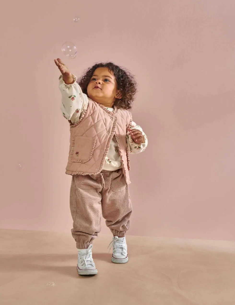 Cord Quilted Gilet (3 Mths-3 Yrs)