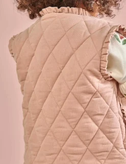 Cord Quilted Gilet (3 Mths-3 Yrs)