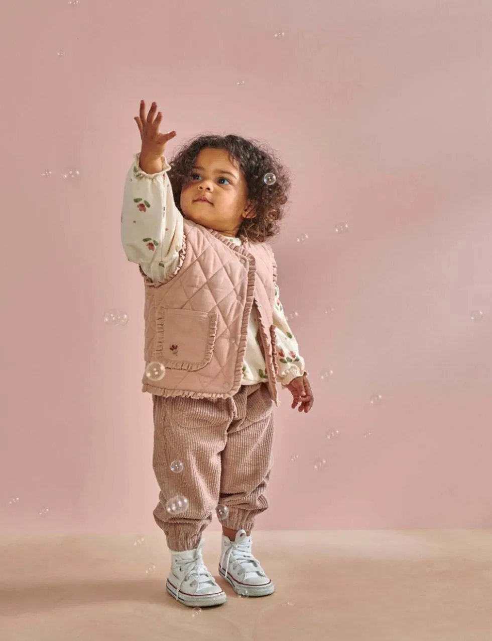 Cord Quilted Gilet (3 Mths-3 Yrs)