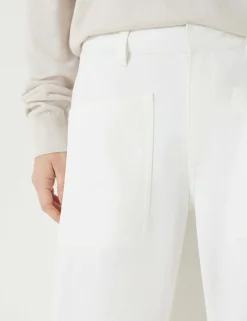 Cordi Cotton Rich Barrel Leg Trousers