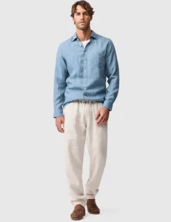 Coromandel Slim Fit Pure Linen Shirt