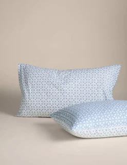 Cotton Blend Circle Star Bedding Set