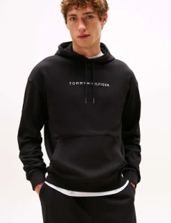 Cotton Blend Drawstring Loungewear Hoodie