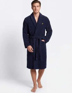 Cotton Blend Dressing Gown