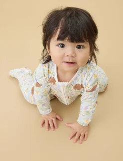 Cotton Blend Gruffalo™ Zip Sleepsuit (7lbs-3 Yrs)