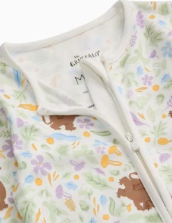 Cotton Blend Gruffalo™ Zip Sleepsuit (7lbs-3 Yrs)