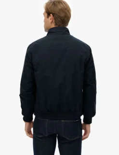 Cotton Blend Harrington Jacket