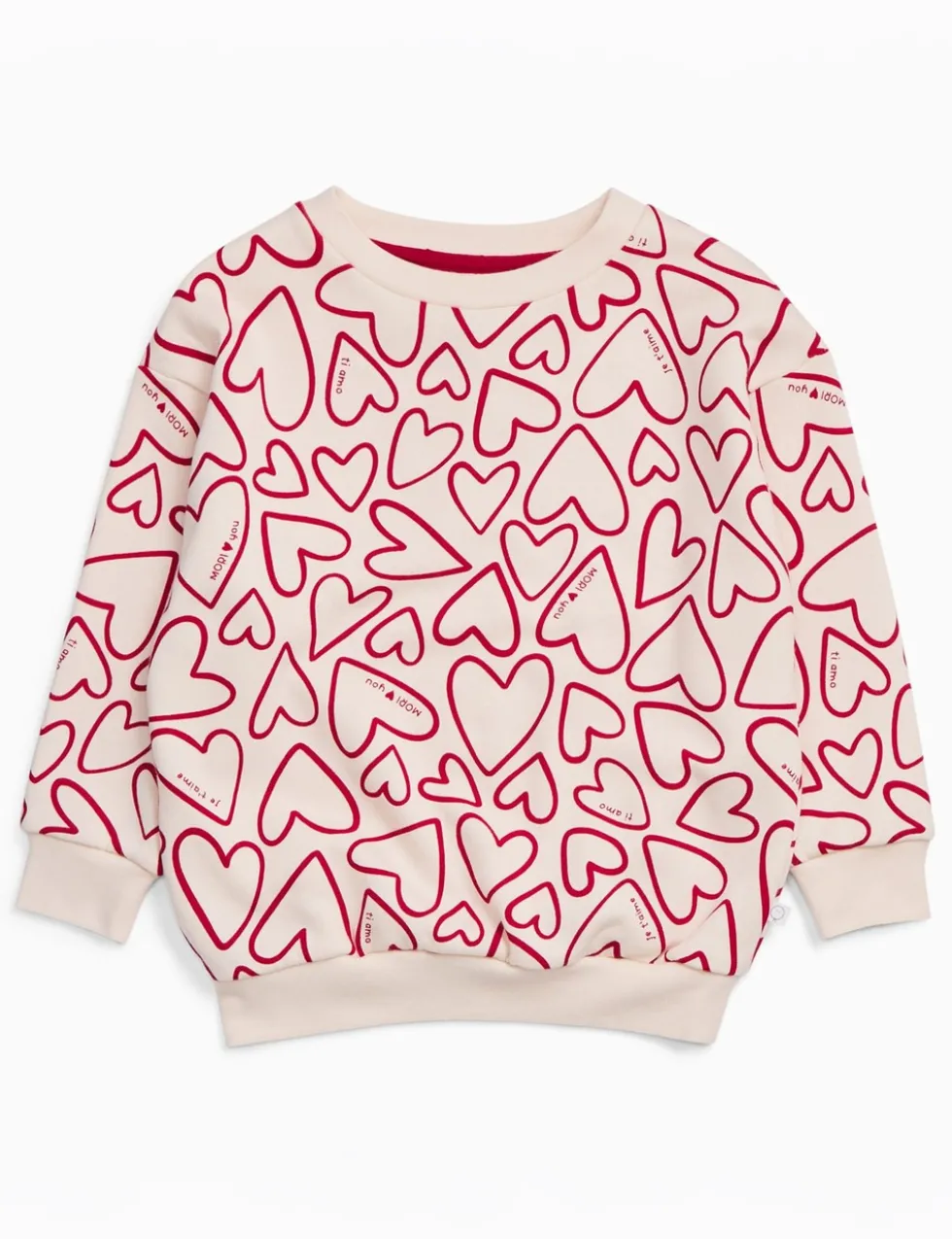 Cotton Blend Heart Sweater (3 Mths-6 Yrs)