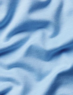 Cotton Blend Jersey Polo Shirt