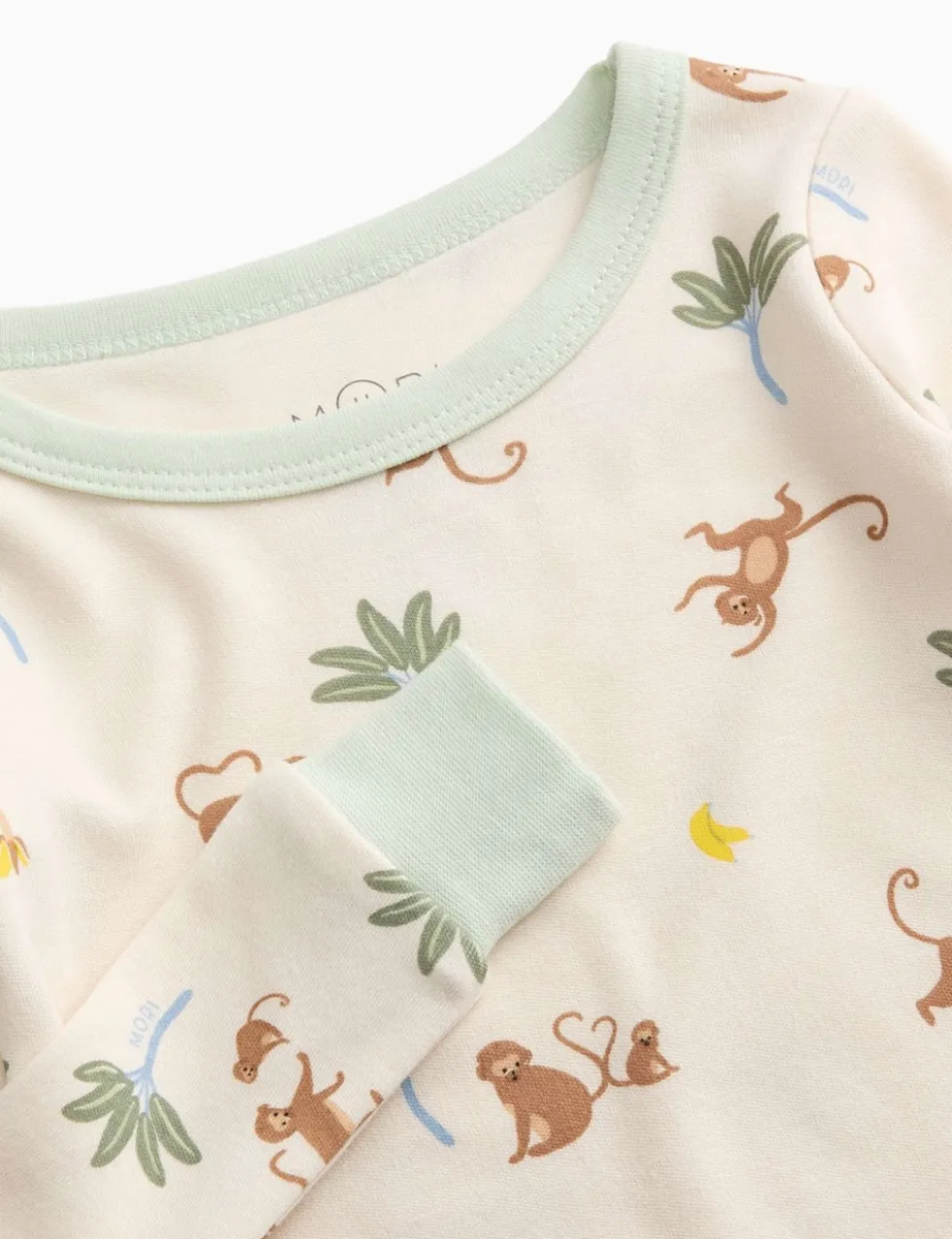 Cotton Blend Monkey Pyjamas (0-6 Yrs)
