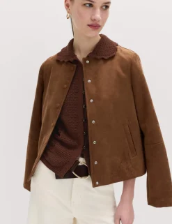 Cotton Blend Open Stitch Cardigan